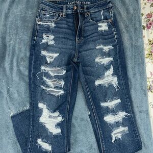 AE STRETCH MOM JEANS